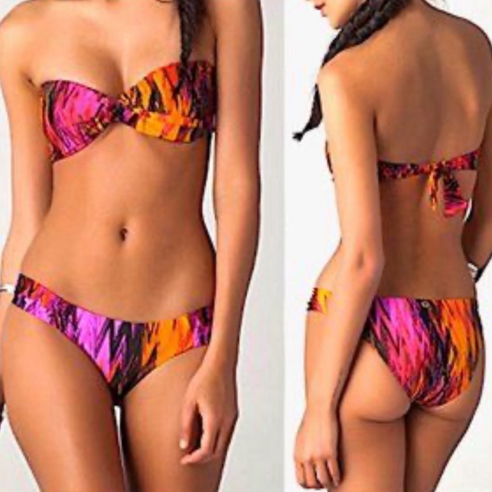 ONDADEMAR Tropical Bikini Bottoms - Size L - NEW w/ TAGS - Sold Out Everywhere - Picture 1 of 5